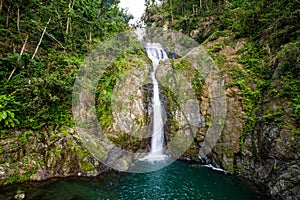 Chorro de Dona Juana waterfall in Puerto Rico