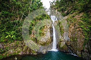 Chorro de Dona Juana waterfall in Puerto Rico photo