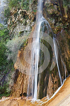 Chorrogil waterfall located in the Sierra de las Villas photo