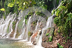 Chorros de la Calera waterfalls in Juayua, Ruta de las Flores it photo