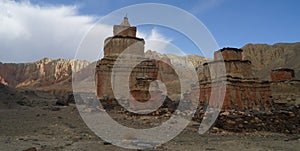 Chorten from Dhakmar ,Upper Mustang