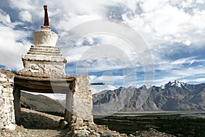 Chorten, Himalayas, Ladakh, India