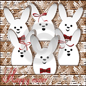 Chorus Christmas white rabbit