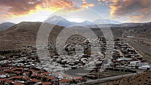 Chos Malal, City In The Andes