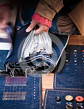 Chosing Jean fabric, jeans rivets, buttons, jean tailor, denim