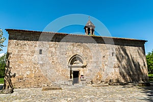 Chotari church in Nic village of Qabala region in Azerbaijan photo