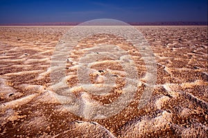 Chott el jerid desert