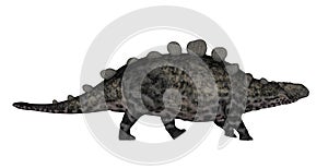 Chrichtonsaurus dinosaur walking - 3D render