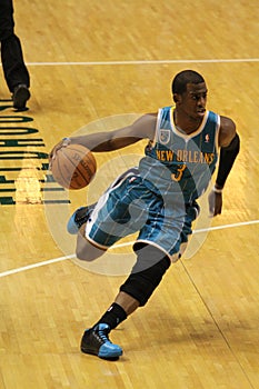 Chris Paul New Orleans Hornets Slashing to bucket