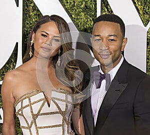 Chrissy Teigen and John Legend