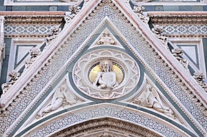 Christ Bound, Portal of Cattedrale di Santa Maria del Fiore, Florence, Italy