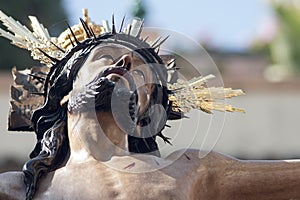 Christ of the brotherhood of the exaltation, Holy Week in Seville