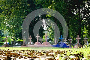 The Christ Cemetery in Thailand