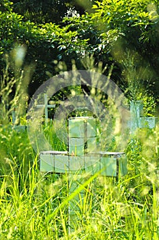 The Christ Cemetery in Thailand