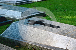 The Christ Cemetery in Thailand