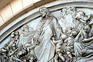 Christ and children