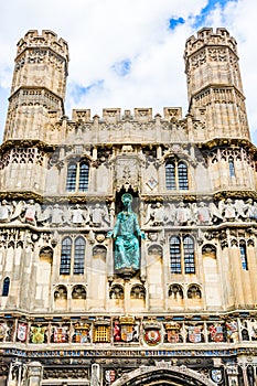 The Christ Church Gate to Canterbury Cathedral