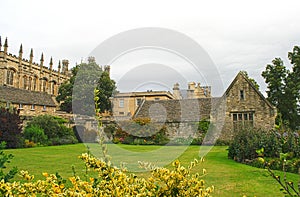 Christ Church. War Memorial Garden. Oxford, UK