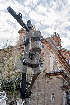 Christ the expiry in the Holy Week in Seville
