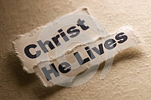 Christ He Lives photo