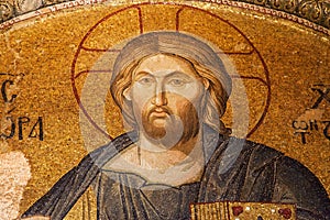 Christ Pantocrator in Chora Church photo