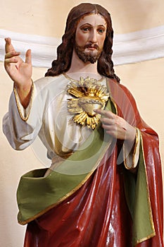 Christ portrait sculpture religion