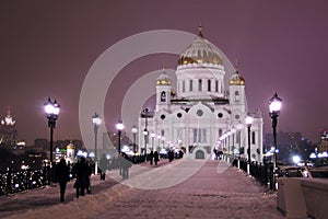 Christ Redeemer cathedral in Moscow.