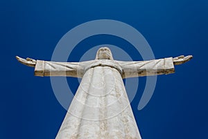 Christ the Redeemer or Christo Redentor statue in Lubango, Angola photo