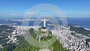 Christ The Redeemer Rio In Downtown Rio De Janeiro Brazil.