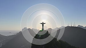 Christ The Redeemer Rio In Downtown Rio De Janeiro Brazil.