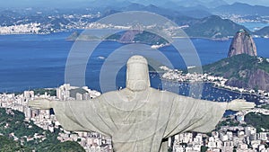 Christ The Redeemer Rio In Downtown Rio De Janeiro Brazil.