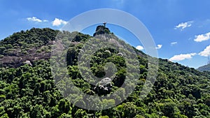 Christ The Redeemer Rio In Downtown Rio De Janeiro Brazil.