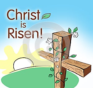 Christ is risen photo