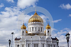 Christ the Savior Cathedral (Khram Khrista Spasitelya)â€Ž at Moscow, Russia