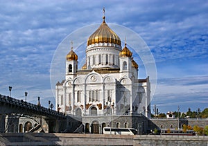 Christ the Savior Cathedral. Moscow. photo