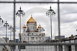 Christ the Savior Church in Moscow, Russia