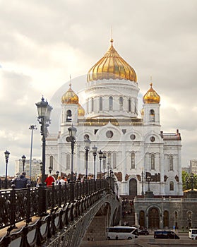 Christ the Savior Church in Moscow, Russia