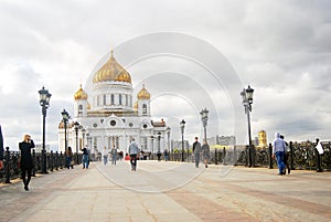 Christ the Savior Church in Moscow, Russia