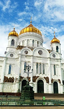 Christ the saviour cathedral in Moscow