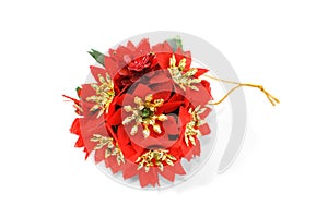 Christam ornament, mistletoe