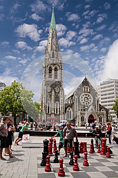 Christchurch Cathedral before the Earth quake