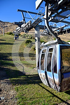 Christchurch Gondola from Bottom of The Port Hills, New Zealand