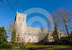 Christchurch Priory Dorset England UK 11th century Grade I listed church photo