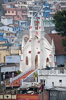 Christian church in Coonoor, Tamil nadu,India