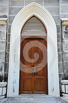 Christian Church Door