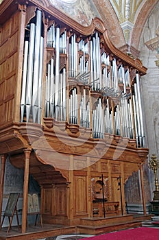 Christian church organ