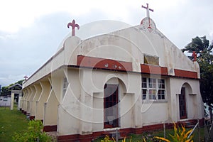 Christian church at Tonga