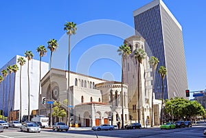 Los Angeles, USA, 2016:02:24 Wilshire Christian Church. photo