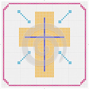 Christian Cross Stitch Pattern