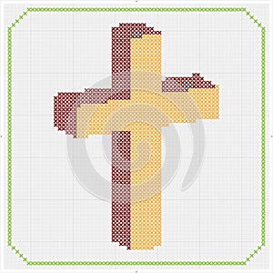 Christian Cross Stitch Pattern